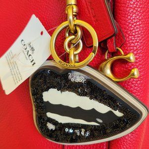 Coach* X Tom Wesselman Lips Bag Charm